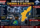 Rain Likely in Chennai and 21 Tamil Nadu Districts Over the Next 3 Hours: IMD