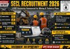 SECL Recruitment 2026: Coal India Subsidiary Announces 1,055 Vacancies for Mining and Technical Posts