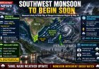 Southwest Monsoon Likely to Begin Over Andaman Region by May 16, Says Chennai Weather Department