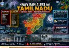 Heavy Rain Alert for 9 Districts in Tamil Nadu Today; 14 Districts Under Warning Tomorrow