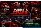 Indian Stock Markets Crash: Sensex Falls Over 1,090 Points, Investors Lose Rs.6 Lakh Crore