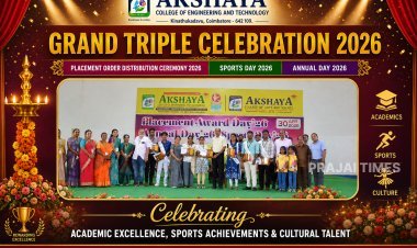 Akshaya College Celebrates Placement Day 2026, Sports Day and Annual Day with Grand Ceremony