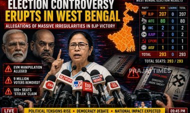 Mamata Banerjee Alleges BJP Election Fraud in West Bengal, Refuses to Step Down