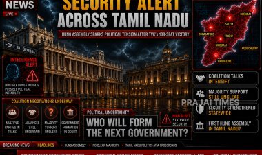 Security Heightened Across Tamil Nadu Amid Political Uncertainty Over Government Formation