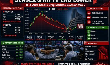 Indian Stock Market Ends Lower as Sensex Falls 114 Points, IT and Auto Stocks Drag