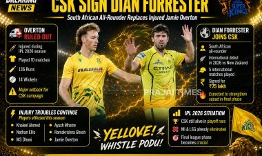 CSK Sign South African All-Rounder Dian Forrester as Jamie Overton Replacement