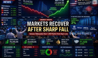 Sensex and Nifty Recover From Heavy Losses to End Marginally Higher Amid IT Stock Rally