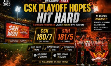 Chennai Super Kings Suffer Defeat Against Sunrisers Hyderabad, Playoff Chances Fade