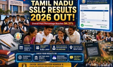 Tamil Nadu Class 10 Board Exam Results 2026 Announced, Pass Percentage Reaches 94.31%