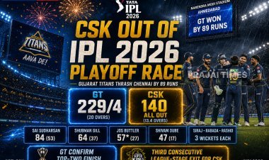 Chennai Super Kings Crushed by Gujarat Titans, Eliminated From IPL 2026 Playoff Race