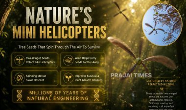 Nature’s Tiny Helicopters: How Hollong Tree Seeds Spin Through the Air to Survive