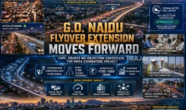 G.D. Naidu Flyover Extension Project Gets Approval in Coimbatore