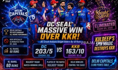 Delhi Capitals Defeat Kolkata Knight Riders by 40 Runs, Eliminate KKR from IPL 2026 Playoffs Race