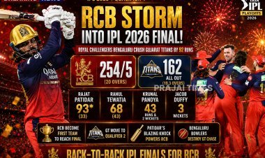 RCB Crush Gujarat Titans By 92 Runs To Reach IPL 2026 Final