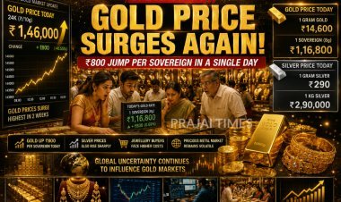 Gold Price in Tamil Nadu Surges by Rs.800 Per Sovereign Today; Silver Rates Also Rise