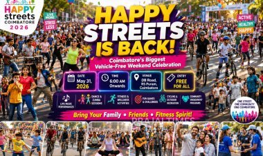 Happy Streets Returns to Coimbatore with Music, Fitness, and Fun Activities on May 31