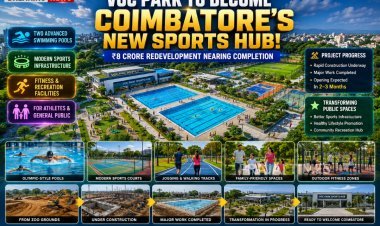 VOC Park Zoo to Transform into Coimbatore’s New Sports Hub with ₹8 Crore Upgrade