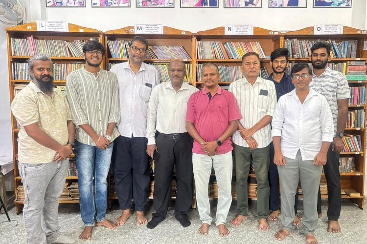 WRITER SUJATHA CELEBRATED AT CHOOSE n READ LIBRARY