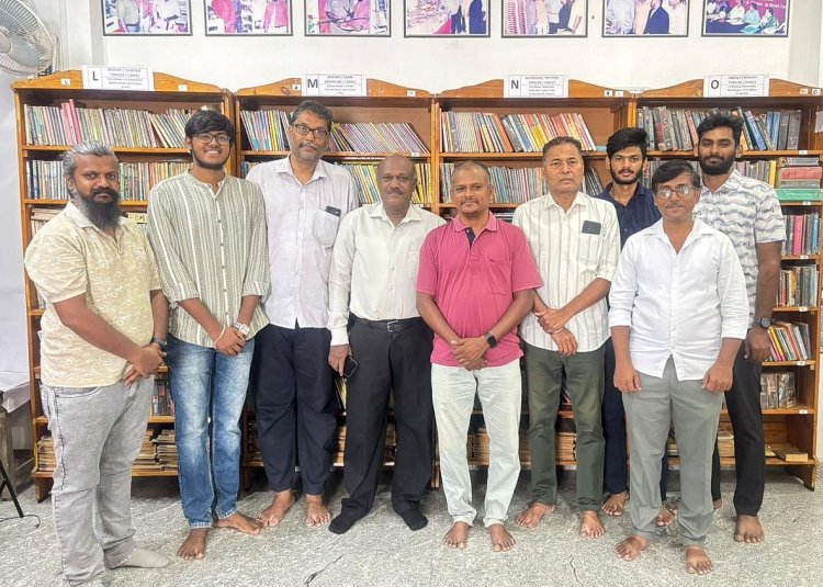 WRITER SUJATHA CELEBRATED AT CHOOSE n READ LIBRARY