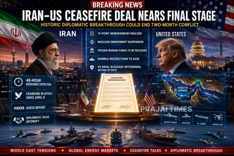Iran and United States Near Ceasefire Agreement Amid Nuclear Negotiations: Reports