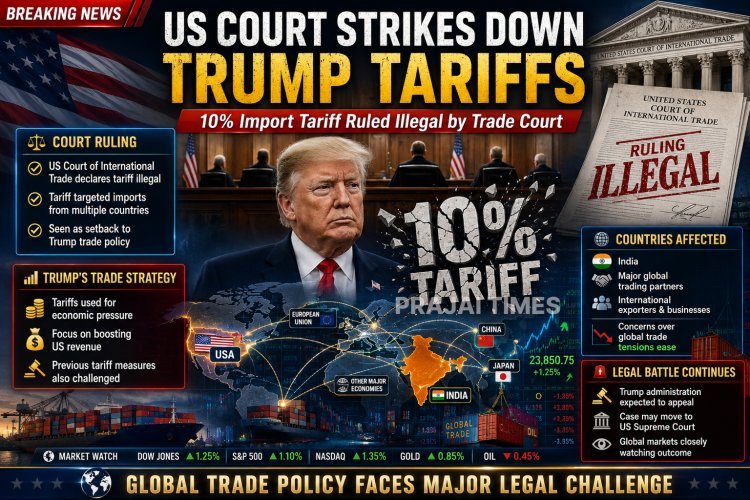 US Court Declares Trump’s 10% Tariff on Global Imports Illegal