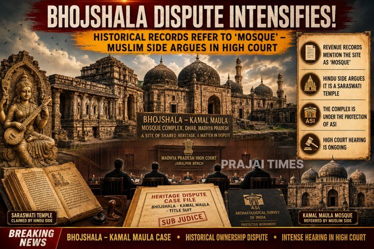 Muslim Side Tells Madhya Pradesh High Court Bhojshala Complex Historically Recorded as Mosque
