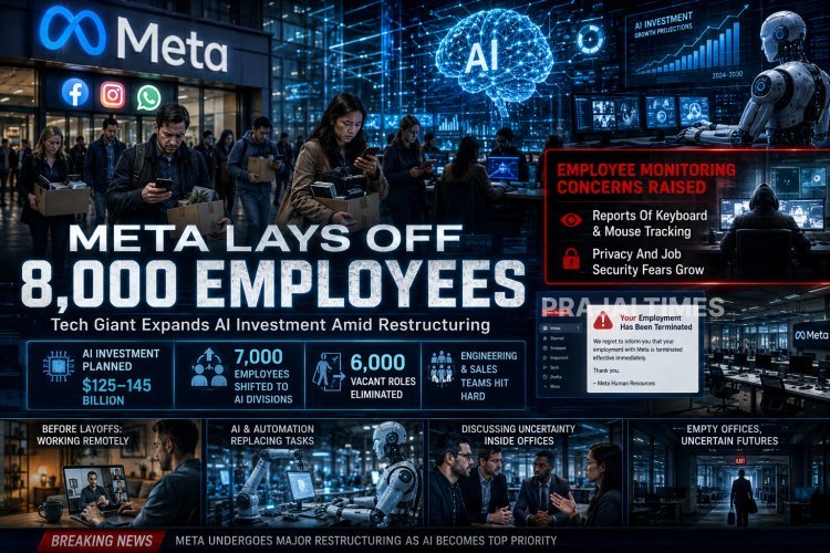 Meta Cuts 8,000 Jobs as Company Expands AI Investments