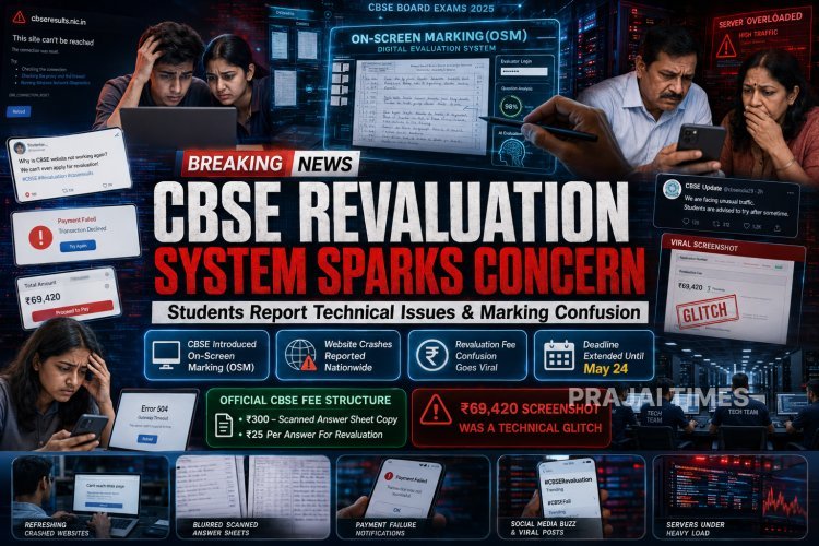 CBSE Faces Technical Issues and Student Complaints After Class 12 Results