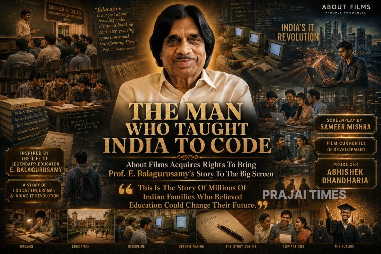 Feature Film on Educator E. Balagurusamy Announced by About Films