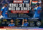 Ruturaj Gaikwad Likely to Replace Injured Virat Kohli in India’s ODI Series Against Afghanistan