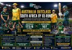 AUSTRALIA SPINS OUT SOUTH AFRICA TO SET UP A FACILE WIN
