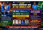 INDIA begin World Cup campaign with a 64 run win against PAKISTAN