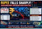 Indian Rupee Falls 34 Paise Against US Dollar Amid Strengthening Greenback