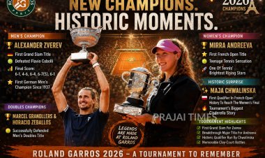 Alexander Zverev and Mirra Andreeva Crowned Champions at Historic 2026 French Open