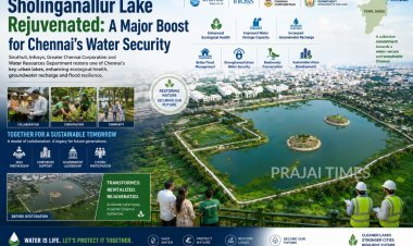 Siruthuli and Infosys Rejuvenate Chennai’s Sholinganallur Lake in Major Water Conservation Milestone