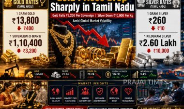 Gold Price Drops ₹3,200 Per Sovereign in Tamil Nadu Today; Silver Prices Also Decline