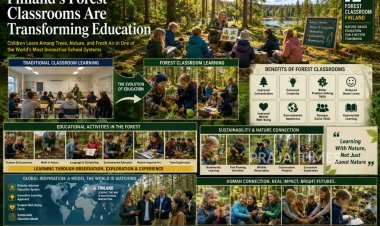 Finland’s Forest Classrooms Are Redefining Education by Taking Learning Outdoors