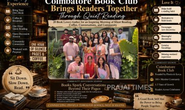 QUIET READING, QUITE AN EXPERIENCE - THE COIMBATORE BOOK CLUB WAY