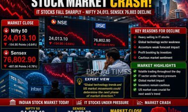 Indian Stock Market Ends Lower as IT Stocks Trigger Broad-Based Sell-Off