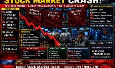 Sensex and Nifty Tumble Over 1% as IT Stocks Trigger Broad Market Sell-Off