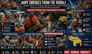 Child and Puppy Rescued Alive After Powerful Earthquakes Bring Hope in Venezuela