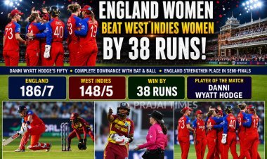 ENGLAND LORD OVER WINDIES IN A BATTLE OF GROUP TOPPERS