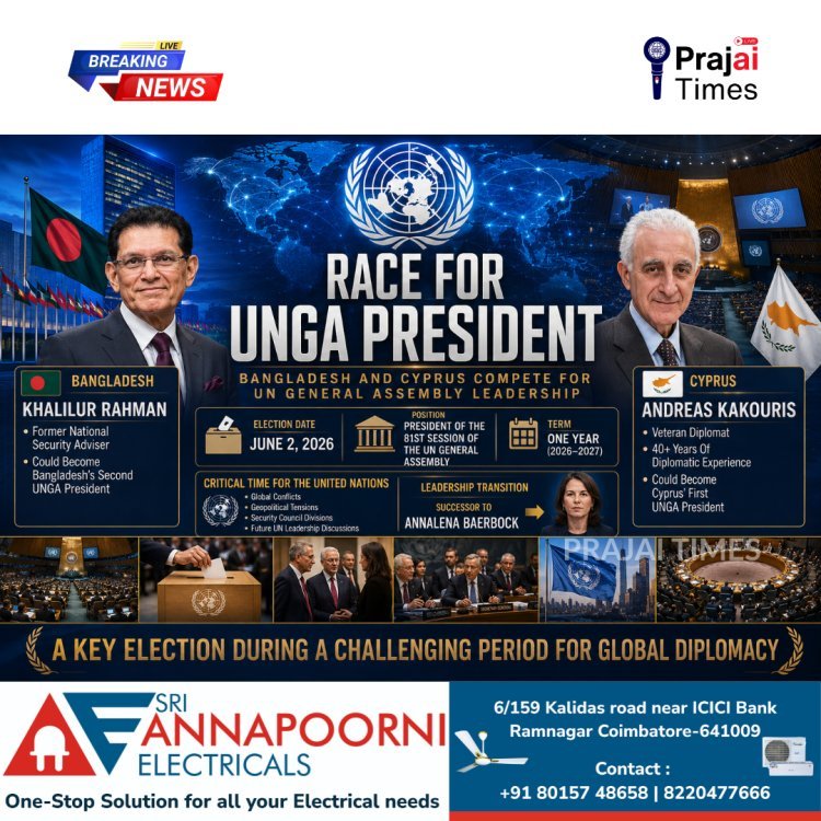 Bangladesh and Cyprus Compete for UN General Assembly President Post Ahead of 81st Session