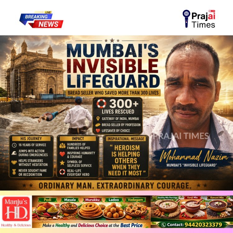 Mumbai's ‘Invisible Lifeguard’ Mohammad Nazim Has Saved Over 300 Lives
