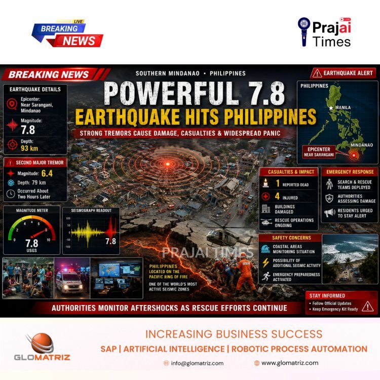 Powerful Earthquakes Strike Philippines, Buildings Damaged and Casualties Reported
