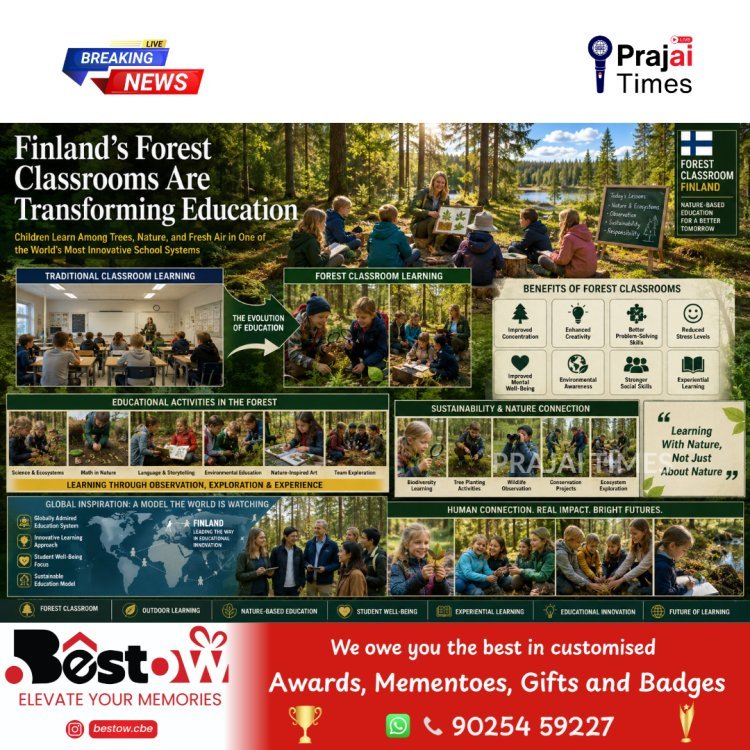 Finland’s Forest Classrooms Are Redefining Education by Taking Learning Outdoors