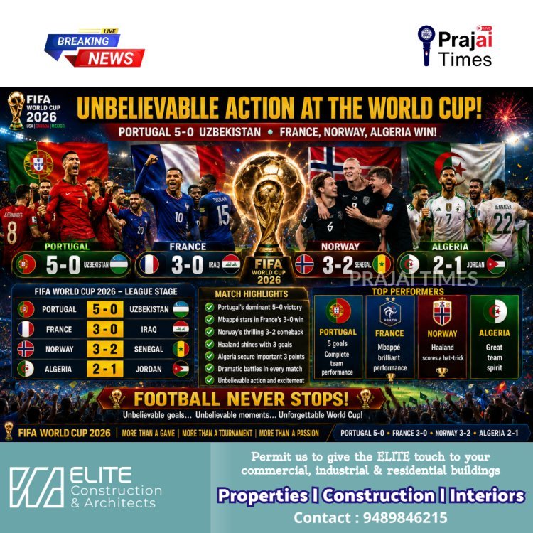 Portugal Shine with 5-0 Masterclass as France, Norway and Algeria Secure FIFA World Cup Qualifier Wins