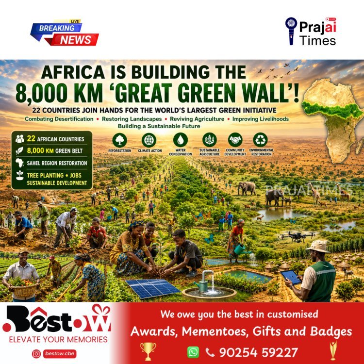 22 African Nations Unite to Build the 8,000 km Great Green Wall