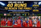 ENGLAND OVERCOME THE PROTEAS CHALLENGE AND ENTER WC FINALS