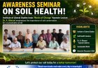 IMPORTANCE OF SOIL HEALTH EMPHASISED AT ILS COIMBATORE